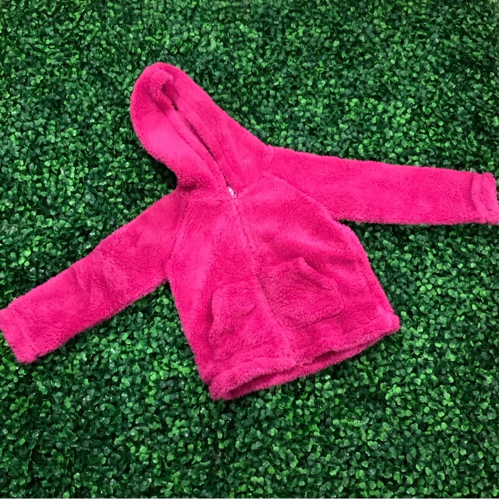 The Children's Place Vibrant Pink Fleece Hoodie